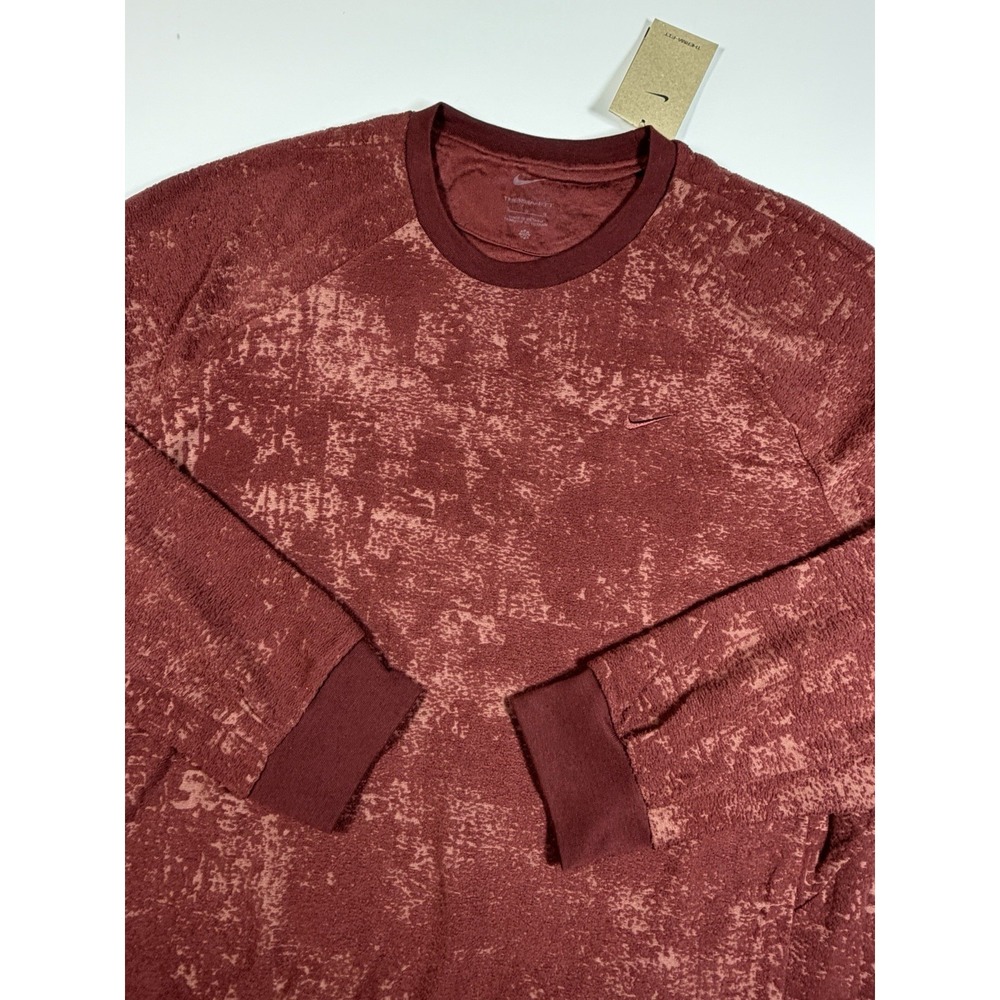 Nike Primary Therma-FIT Versatile Textured Training Sweatshirt Men L HV3805-619